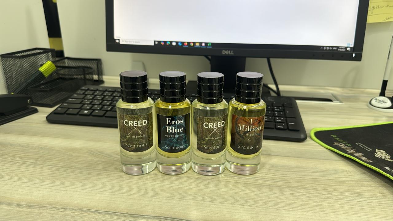 Pack of 4 - Sauvage , Bleu , Coco , Jadore (50 ML)