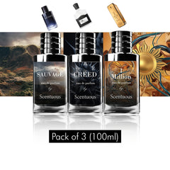 Pack of 3 Perfumes 100 ML