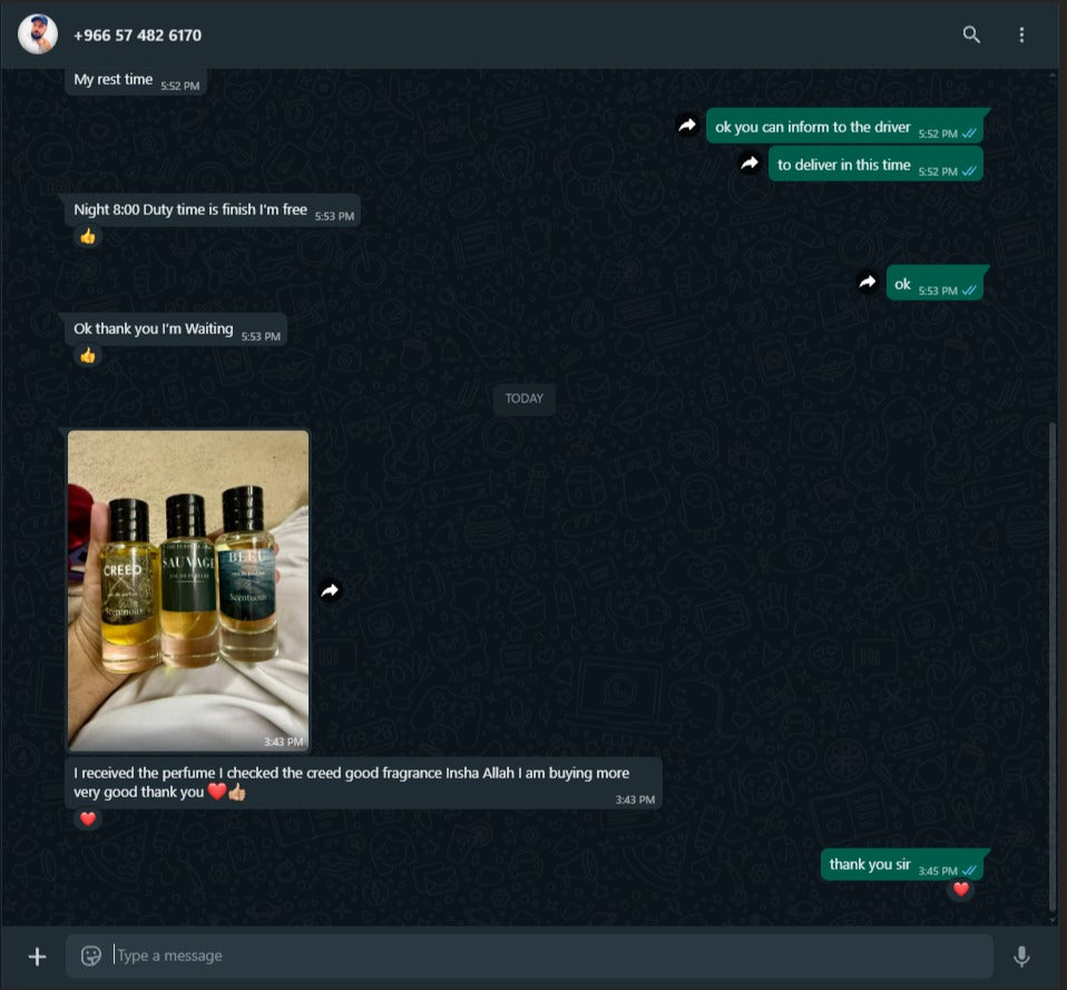 Pack of 4 - Sauvage , Bleu , Creed , 1 Million (50 ML)