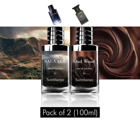 Sauvage and Oud Wood 100 ML