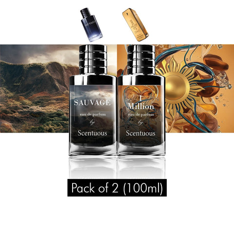 Sauvage and 1 Million 100 ML