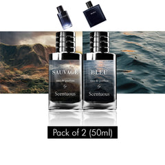 Sauvage and Bleu 50 ML