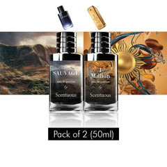 Sauvage and 1 Million 50 ML